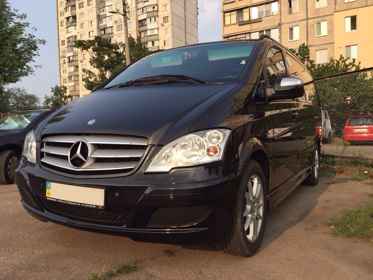 Rent minivan Kyiv. Аренда минивена мерседес виано